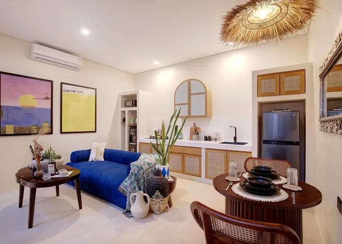 Ulu Luxury Loft 1br With Romantic Bathtub Near Melasti Uluwatu