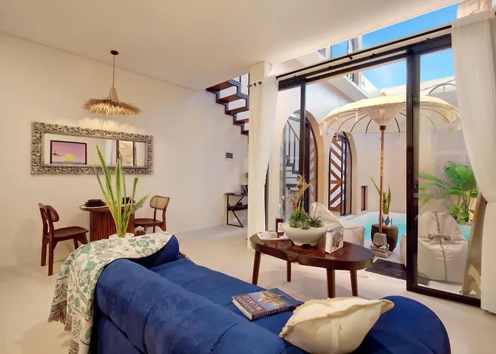Ulu Luxury Loft 1br With Romantic Bathtub Near Melasti *