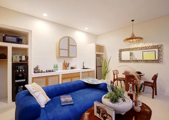 Ulu Luxury Loft 1br With Romantic Bathtub Near Melasti