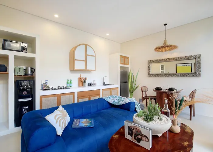 Ulu Luxury Loft 1br With Romantic Bathtub Near Melasti Villa *