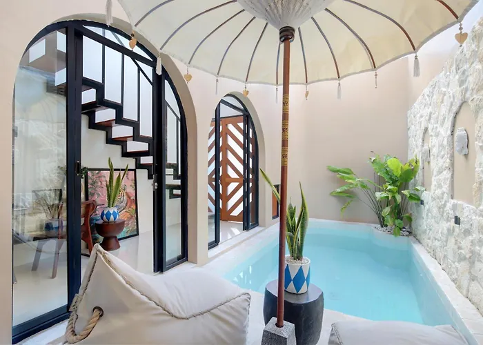 Ulu Luxury Loft 1br With Romantic Bathtub Near Melasti Uluwatu