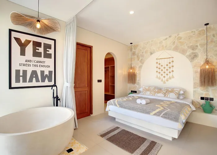 Ulu Luxury Loft 1br With Romantic Bathtub Near Melasti *