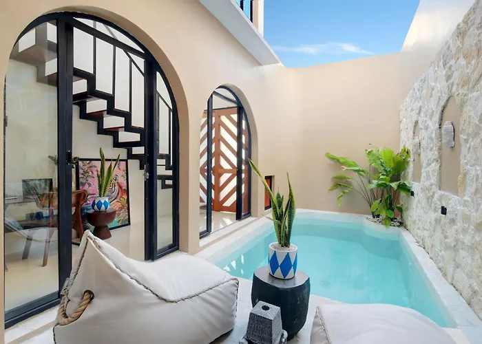 Ulu Luxury Loft 1br With Romantic Bathtub Near Melasti Villa *