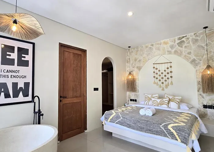 Ulu Luxury Loft 1br With Romantic Bathtub Near Melasti * Uluwatu