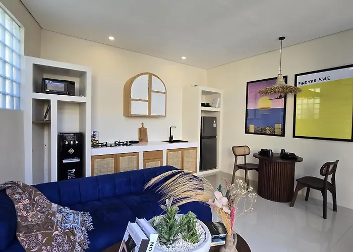 Ulu Luxury Loft 1br With Romantic Bathtub Near Melasti Villa Uluwatu